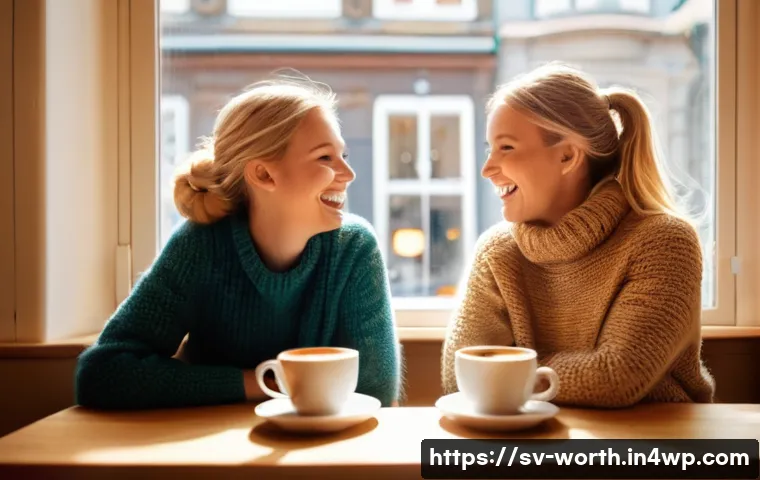 가치 제안과 판매 전략의 통합 - **Prompt:** "A cozy Swedish 'fika' scene in a brightly lit café. A young woman with blonde hair and ...